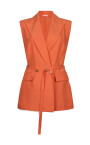 bruine-linnen-gilet-met-riem