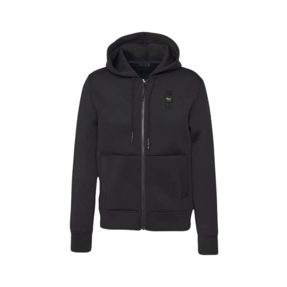 Blauer Zip-through Sweatshirt Black Heren