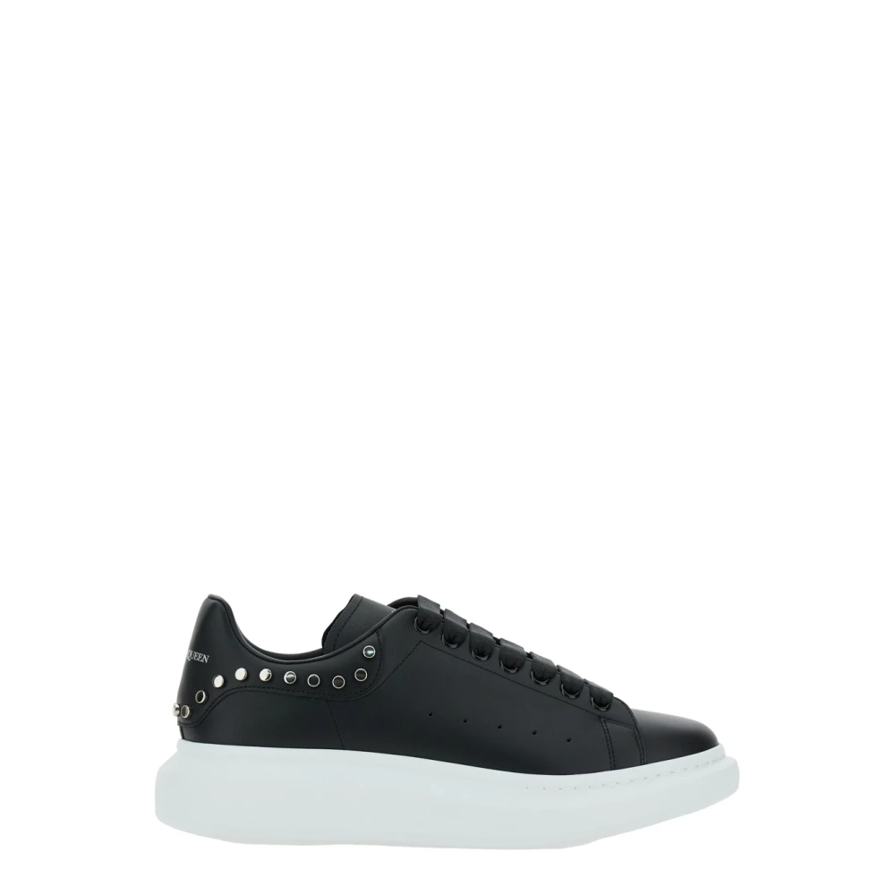 Alexander Mcqueen Men's Black Sneakers, 11 Uk, Rubber Sole Trainers