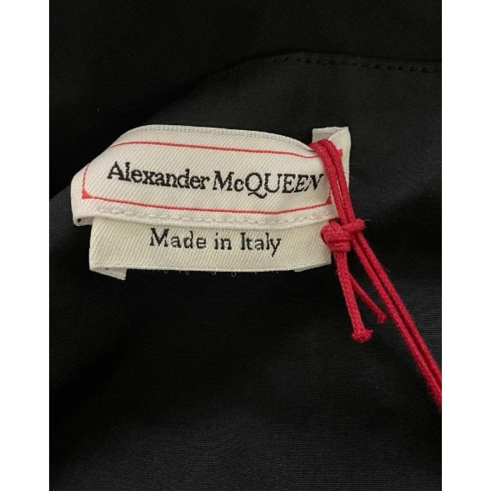 Alexander McQueen Pre-owned Cotton dresses Black Dames
