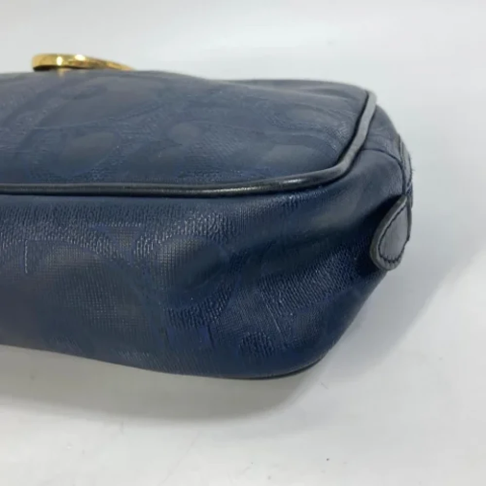 Dior Vintage Pre-owned Fabric dior-bags Blue Dames