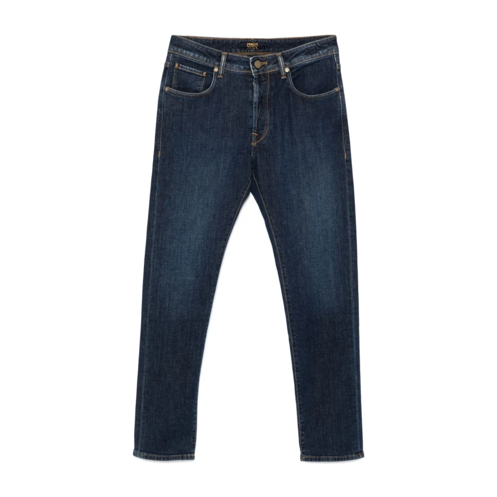 Incotex Denim Stretch Wash 2 Jeans Blue Heren