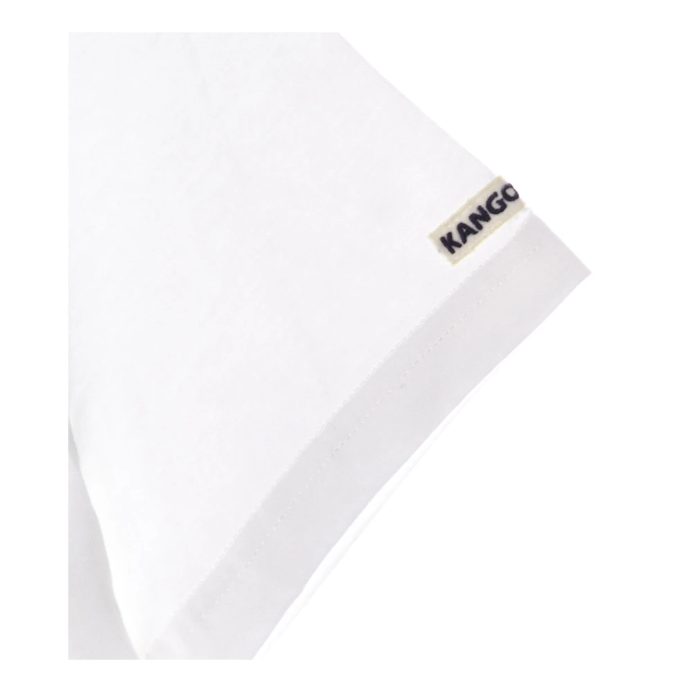 Kangol Heritage Basic Tee Off White T-Shirt White Heren