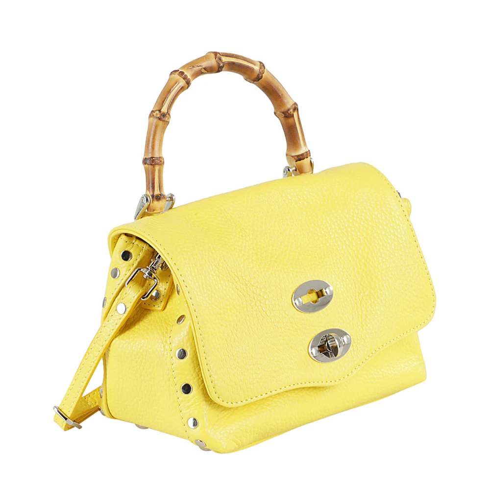 Zanellato Bamboe Dagelijkse Postina Tas Yellow Dames