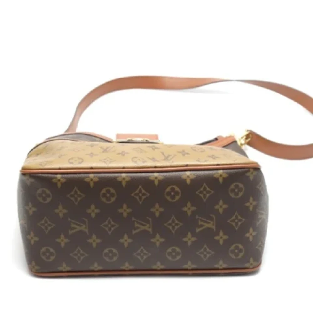 Louis Vuitton Vintage Pre-owned Canvas shoppers Brown Dames
