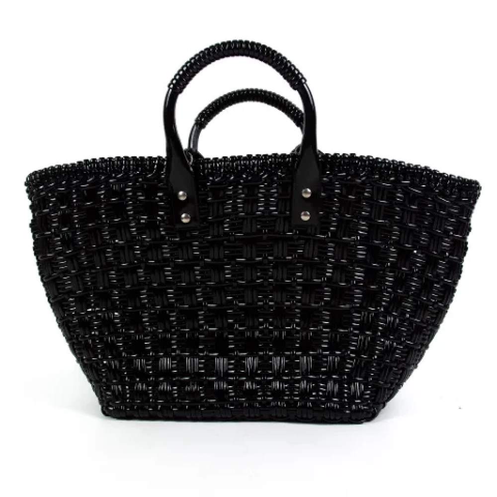 Balenciaga Vintage Pre-owned Fabric balenciaga-bags Black Dames