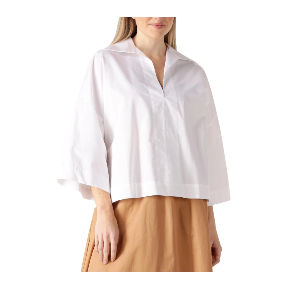 Devotion Courage Blouse in Wit White Dames