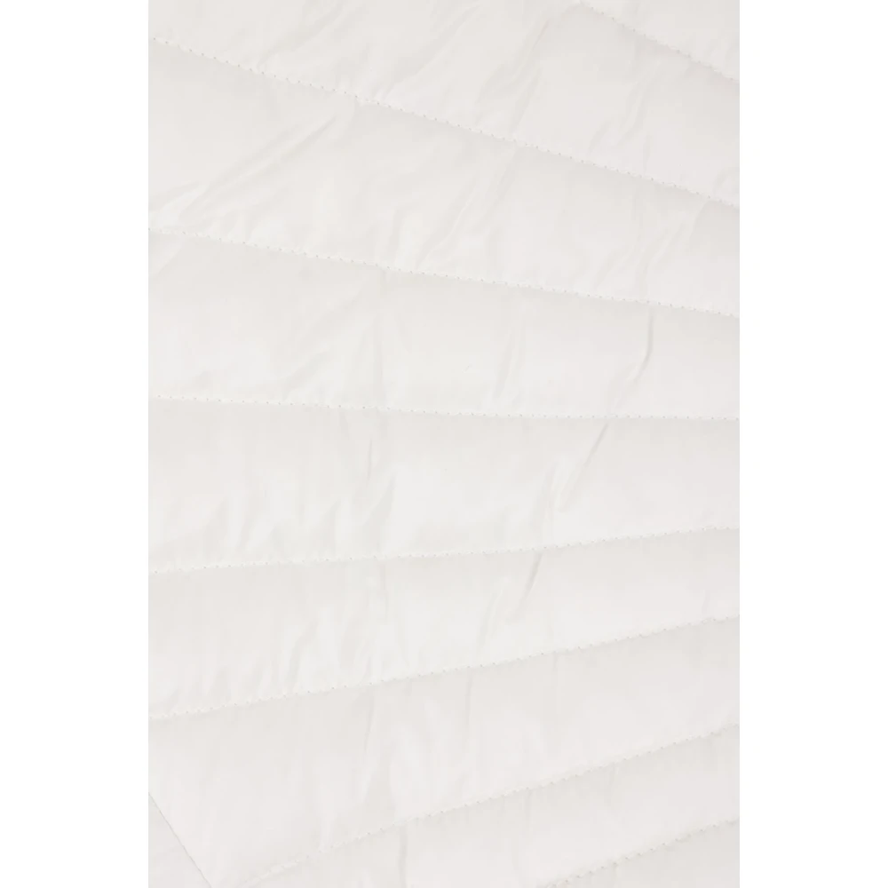 Moncler Radiance Gewatteerde Oversized Nylon Jas White Dames