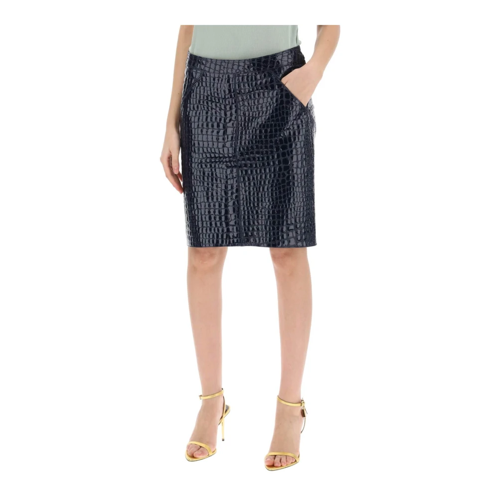 Tom Ford Skirts Blue Dames