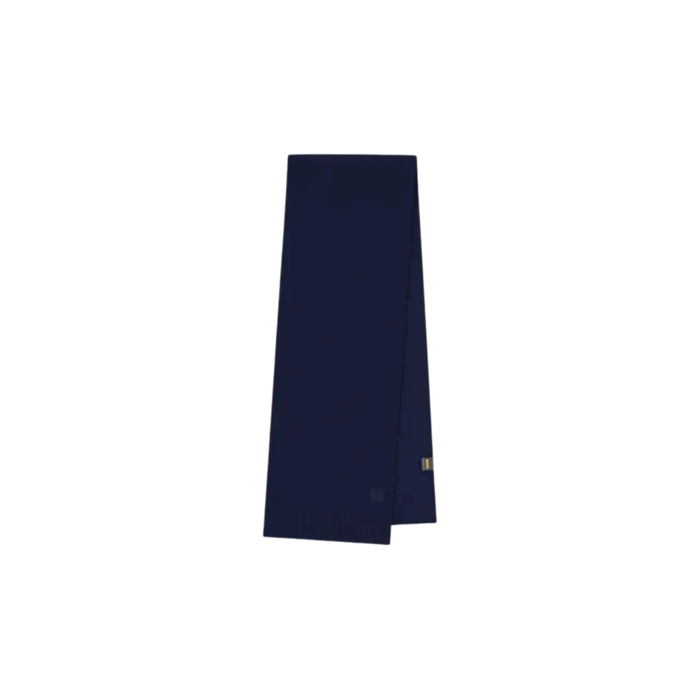 Hugo Boss Logo Sjaal Blue Heren