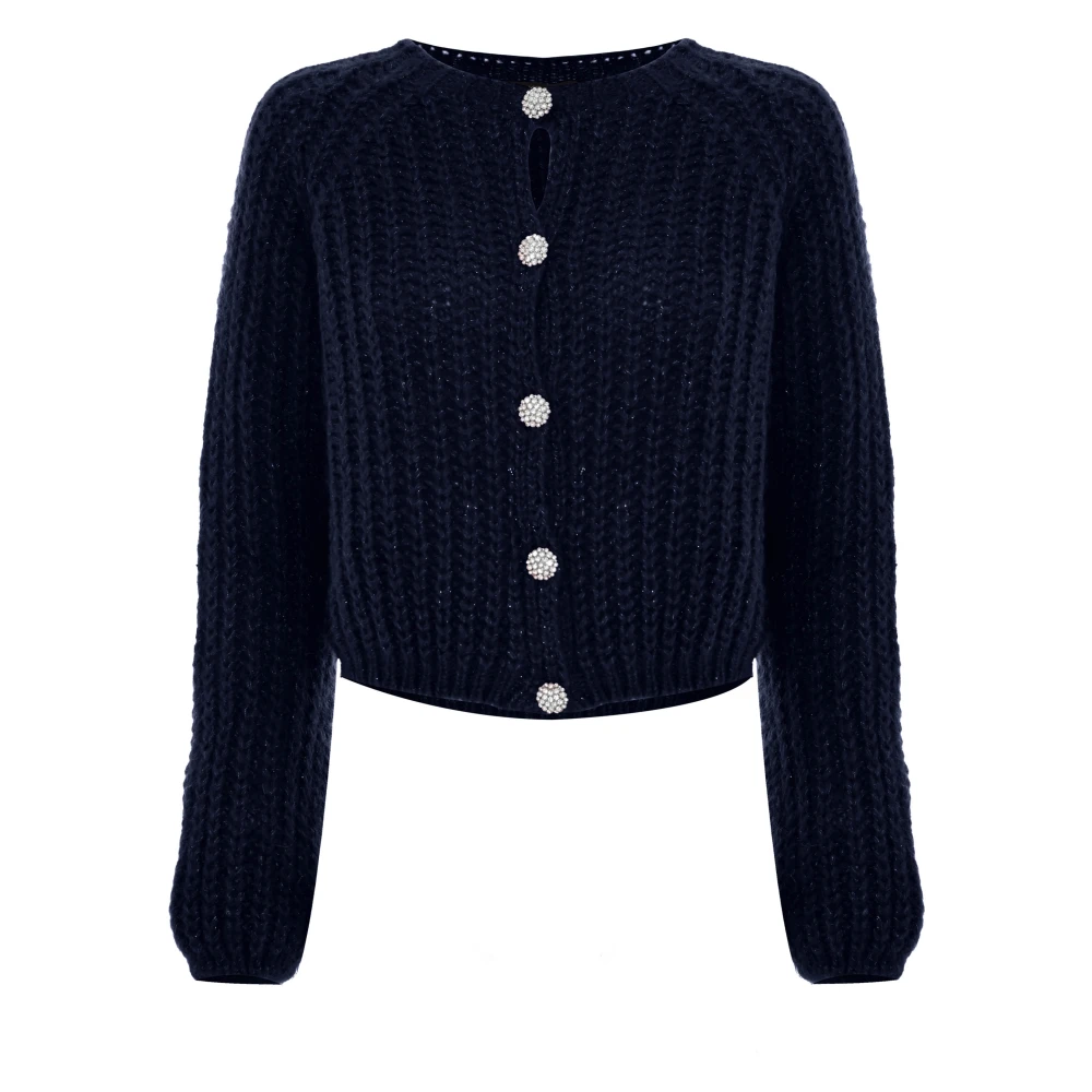 Kocca Women's Blue Jumper Ave - Cardigans - M - Knitwear