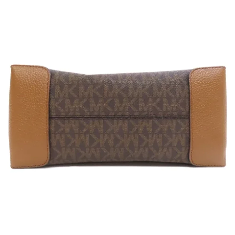Michael Kors Pre-owned Canvas handbags Brown Dames