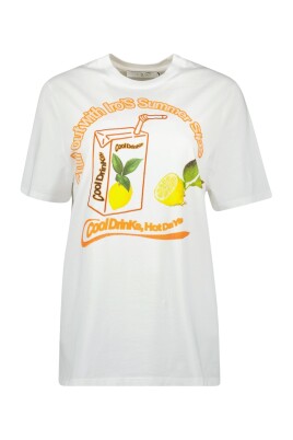 lemon-print-oversized-white-t-shirt