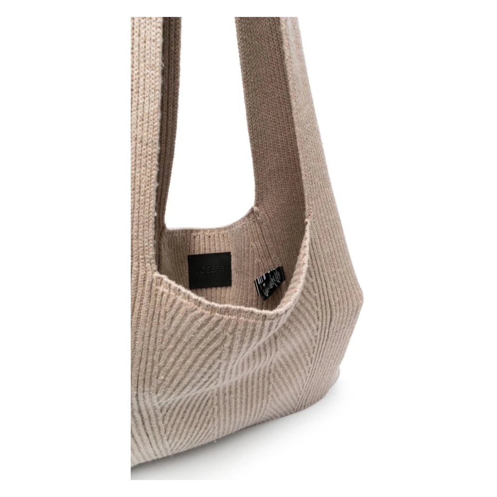 joseph Casual Gebreide Schoudertas in Grijs Pink Dames