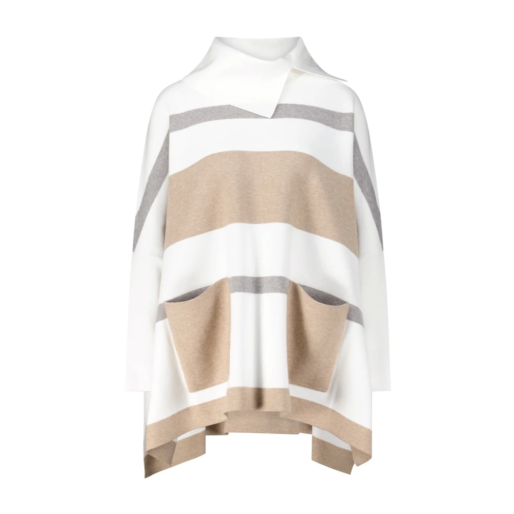 Joseph Ribkoff Gestreepte tuniek met vleermuismouwen Multicolor Dames