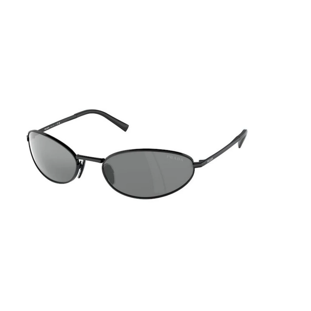 Prada Women's Black/Grey/Silver 0Pr A59s 59Mm Sunglasses - Image 5