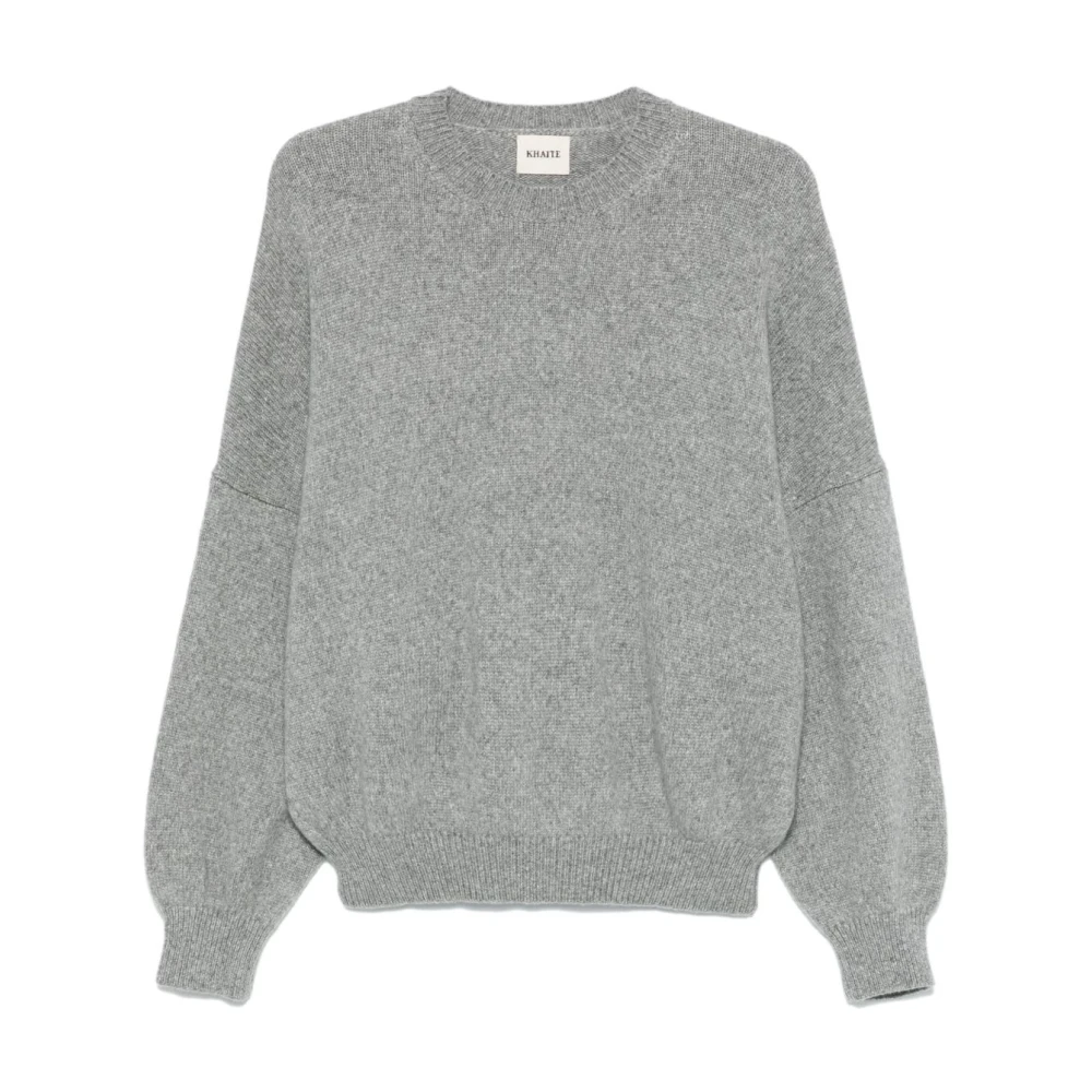 Khaite Grijze Margaux Trui Gray Dames