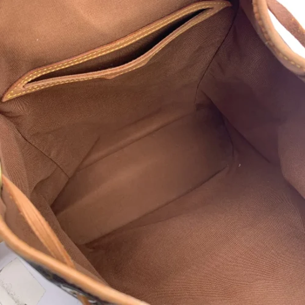 Louis Vuitton Vintage Pre-owned Canvas backpacks Brown Dames