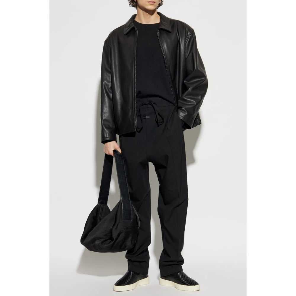 Fear Of God Leren jas Black Heren