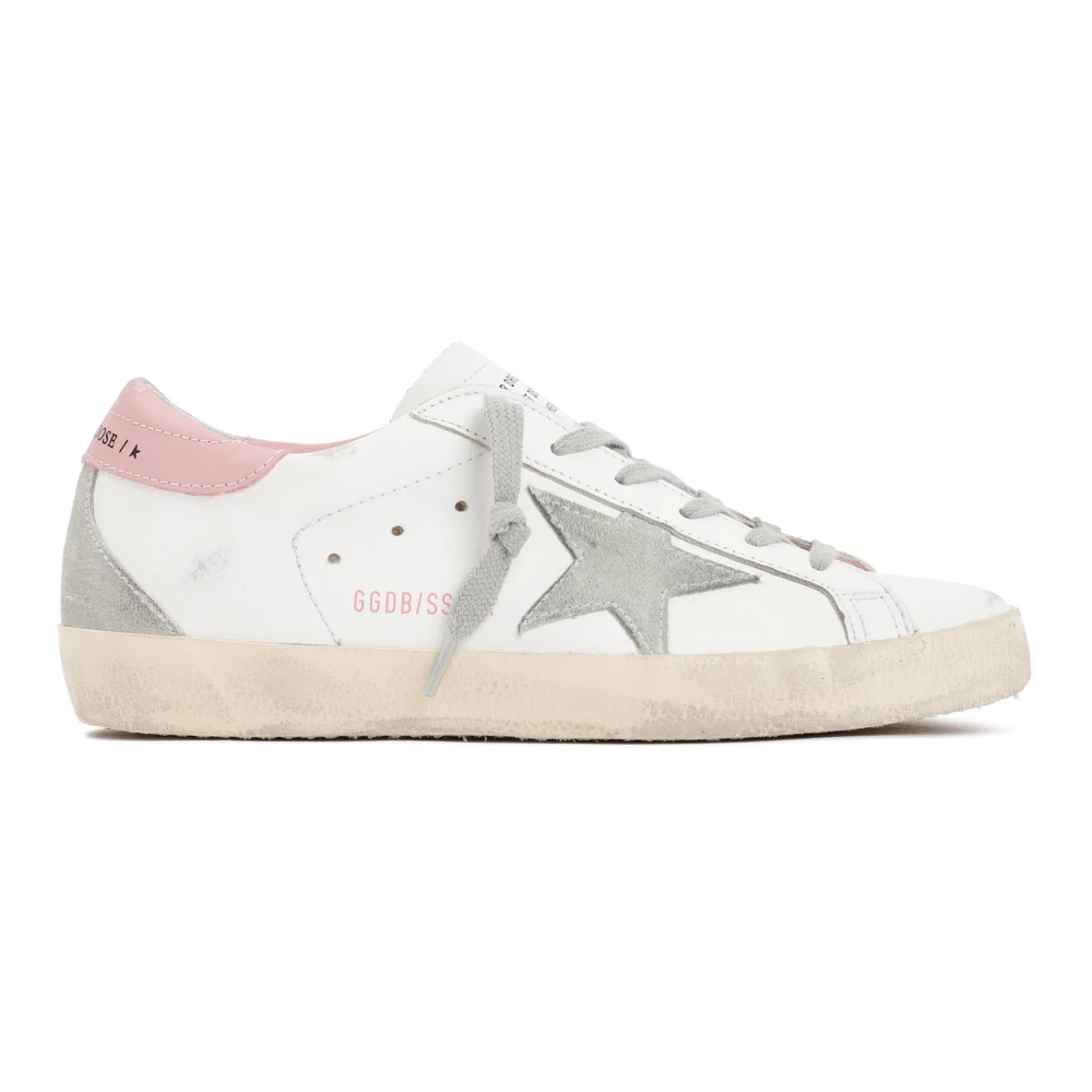 Golden Goose Superstar Leather Sneakers Dames Schoenen Wit