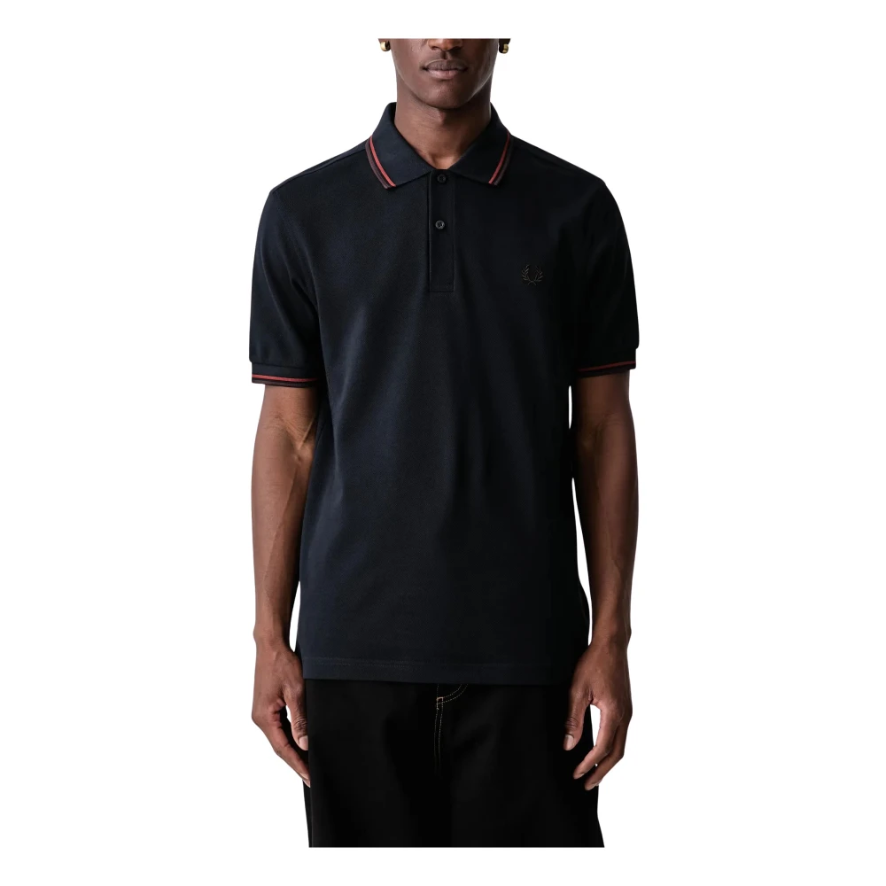 Fred Perry , Herren, Oberteile, Blau, 2XL