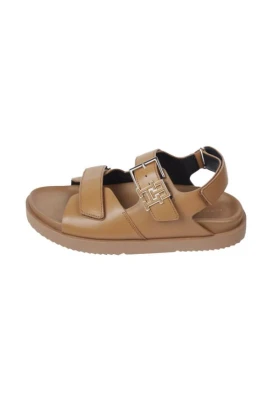 Sportig lädersandal