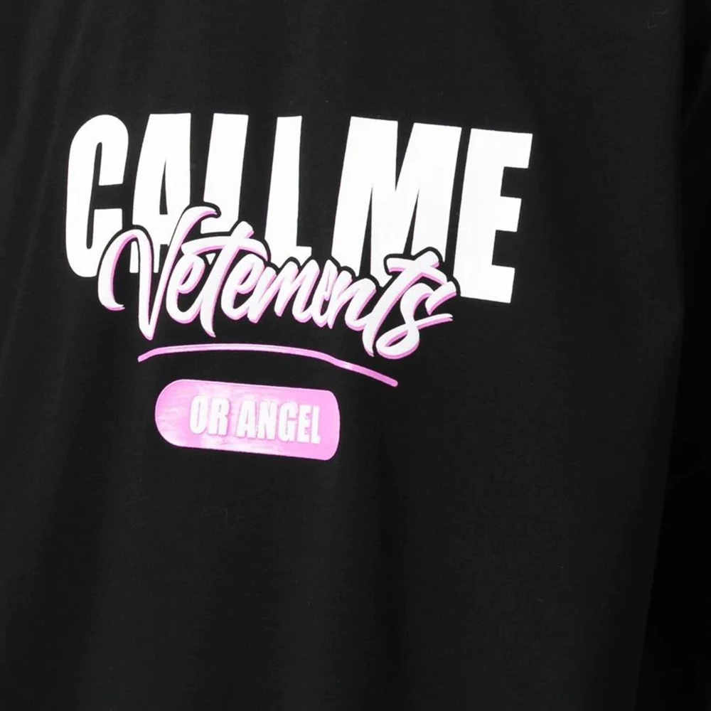 Vetements Bel Me T-Shirt Black Dames