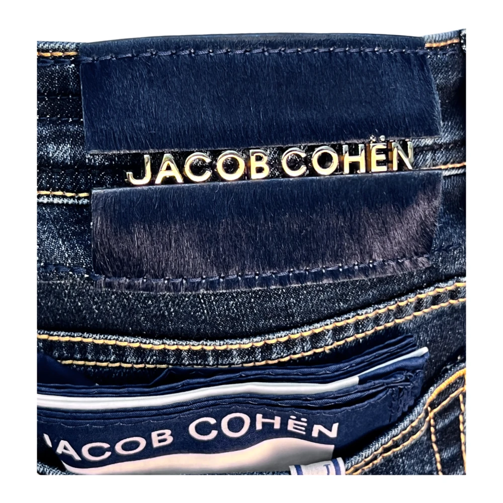Jacob Cohën Bard Navy Gold Label Donkerblauwe Jeans Blue Heren