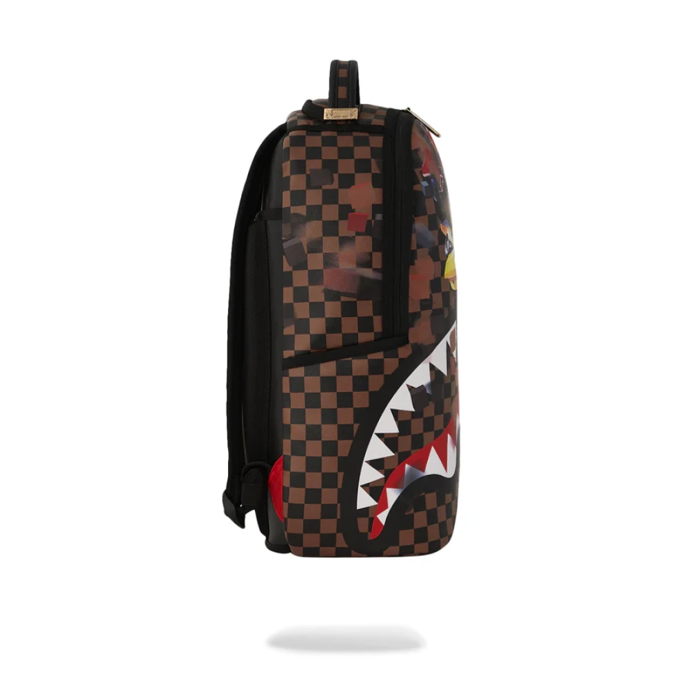 Sprayground Stijlvolle Rugzak voor Dagelijks Gebruik Brown Unisex