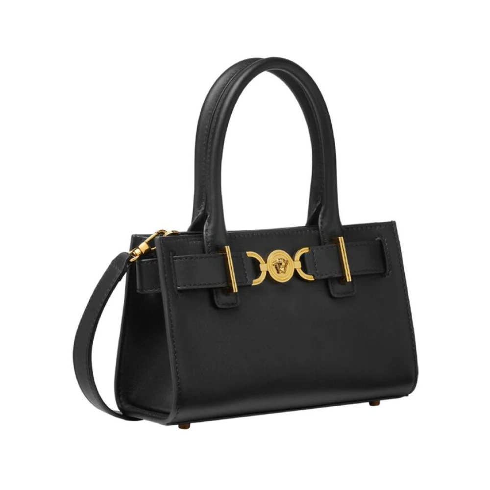 Versace Tote Bags Black Dames