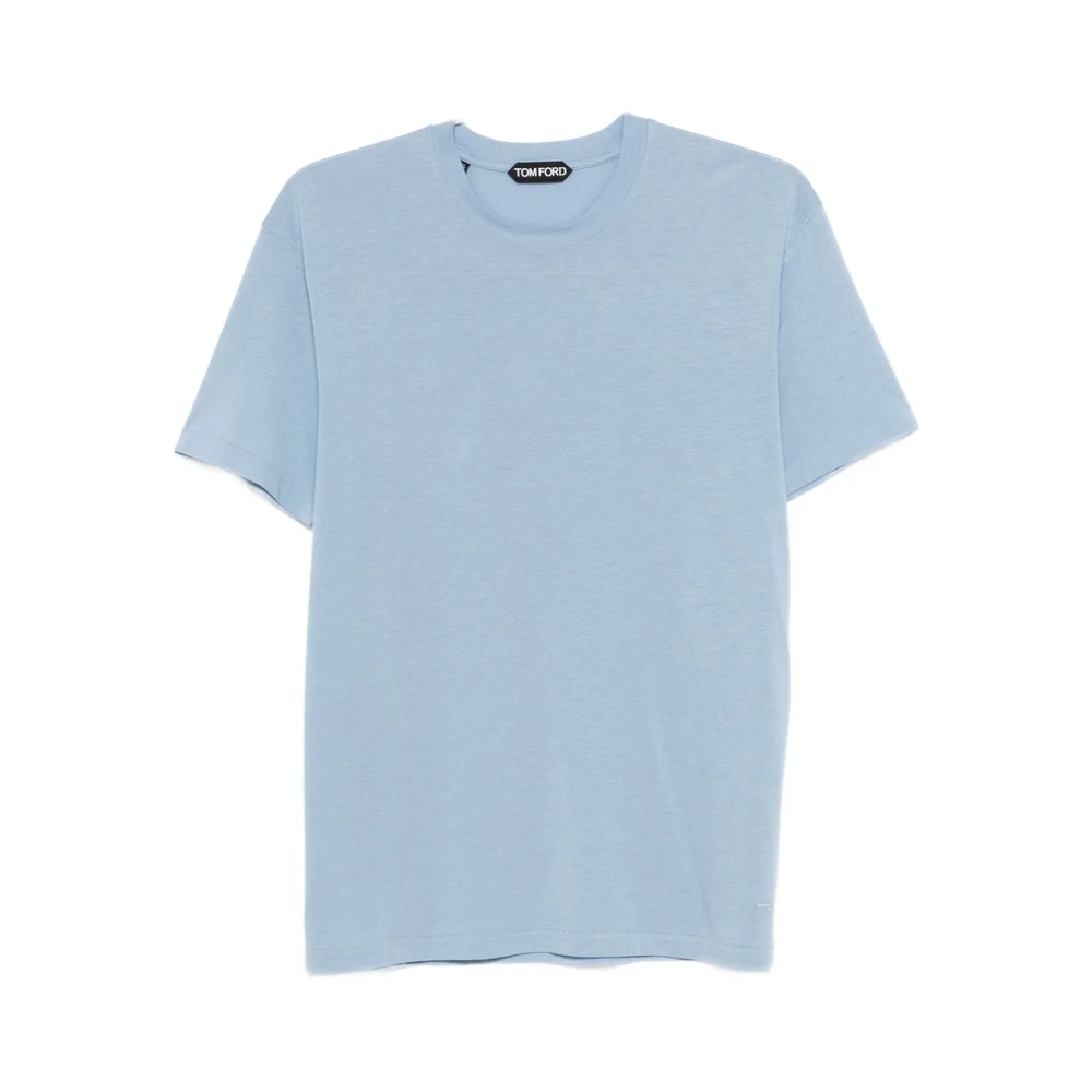 Tom Ford Men's Light/Blue Crew Neck T-Shirt