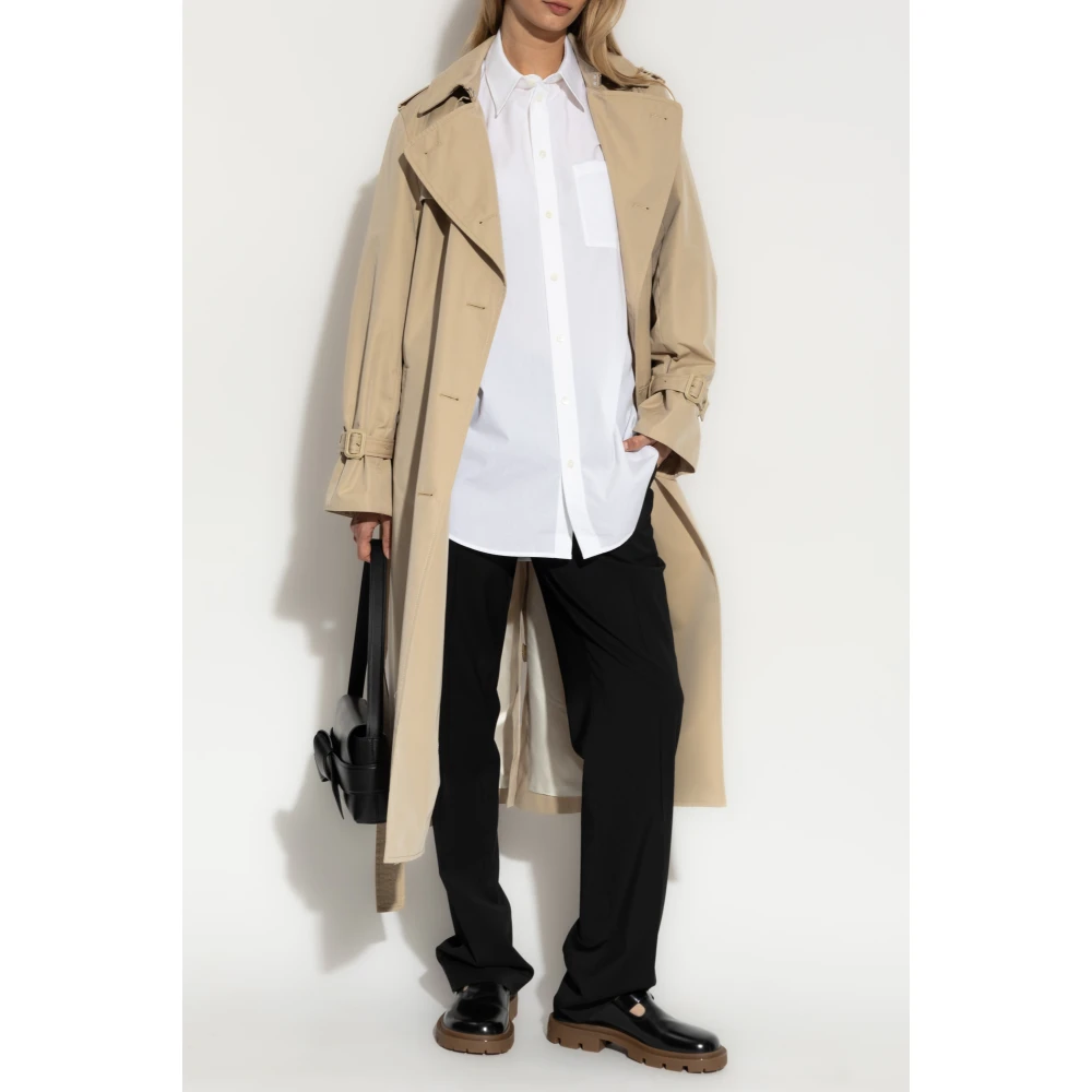 Helmut Lang Overhemd met een zak White Dames