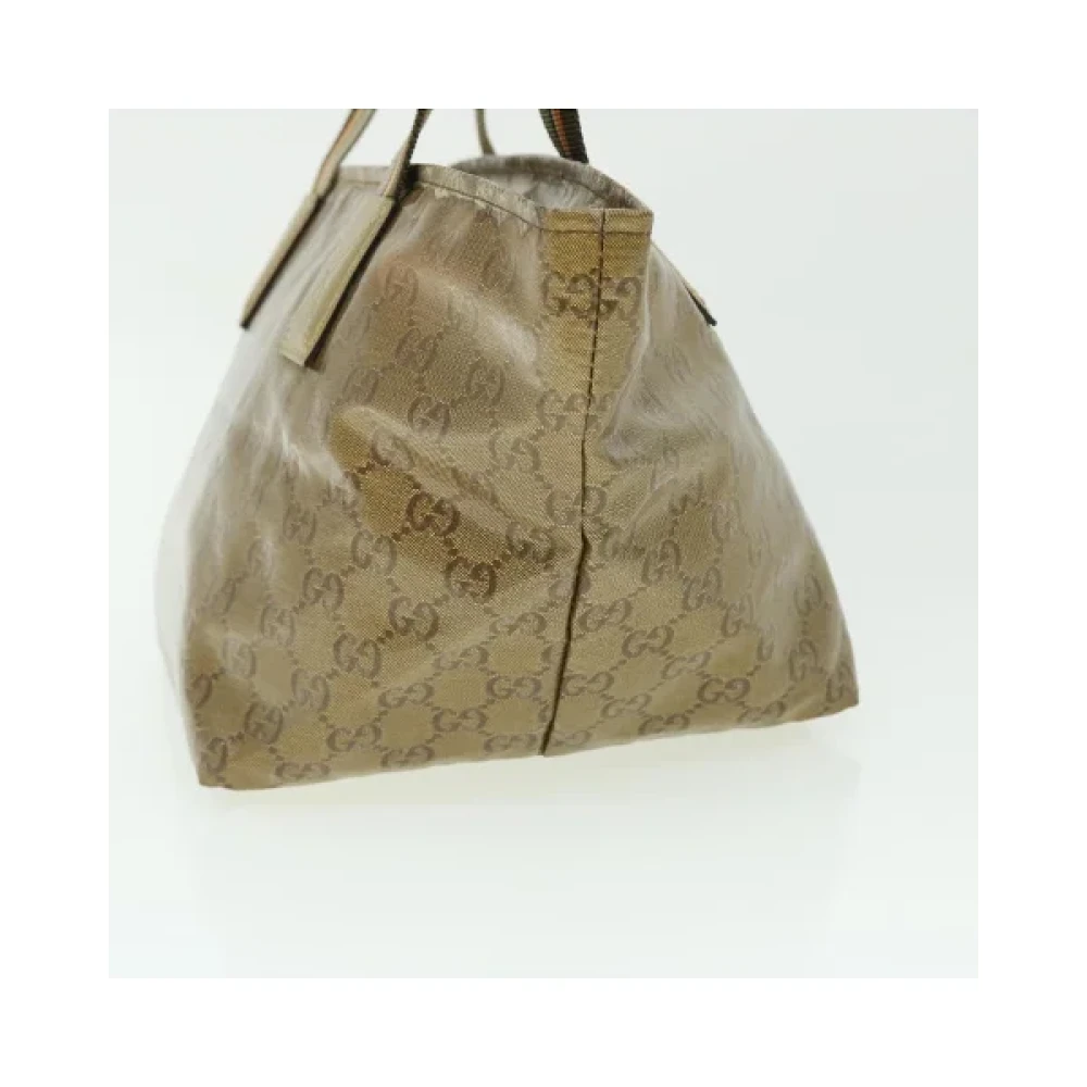 Gucci Vintage Pre-owned Coated canvas gucci-bags Yellow Dames