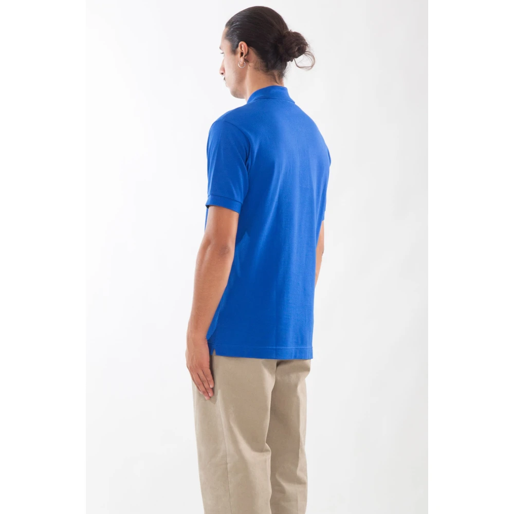 Lacoste Croc Polo Shirt in HJM Blue Heren