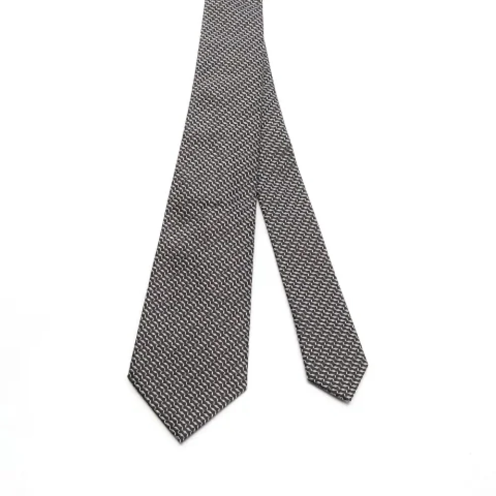 Armani Pre-owned Canvas home-office Gray Heren