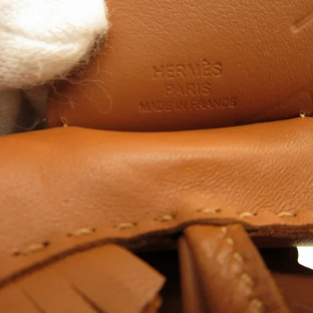 Hermès Vintage Pre-owned Leather home-office Brown Dames