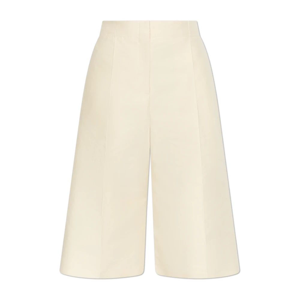 Marni Katoenen Bermuda's Beige Dames