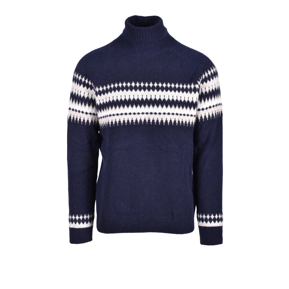 Eleventy Maglia Blue Heren