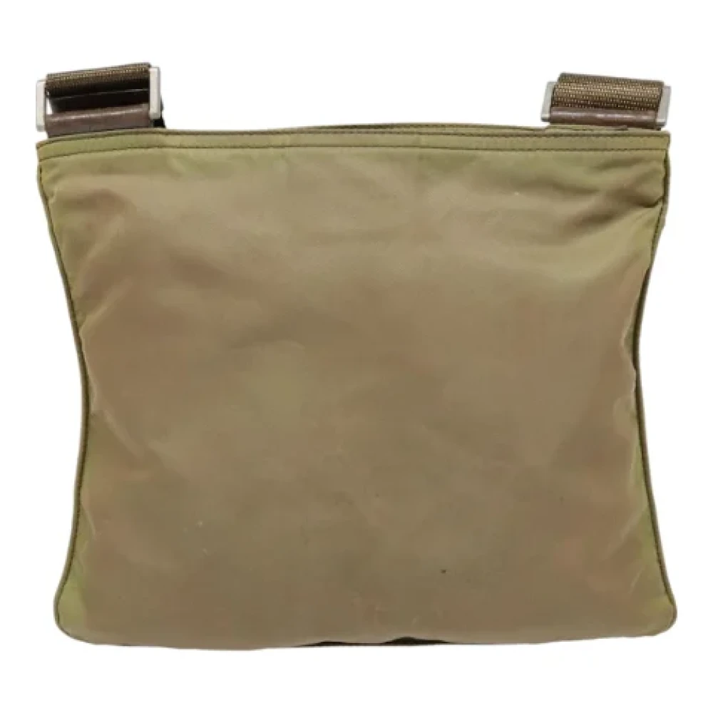 Prada Vintage Pre-owned Fabric prada-bags Brown Dames