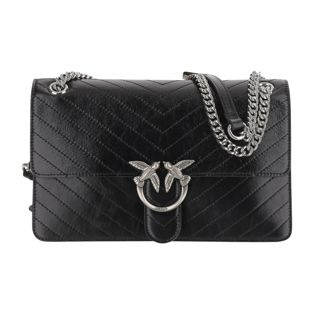 Pinko Donna Nero Borse, Taglia Unica, New,