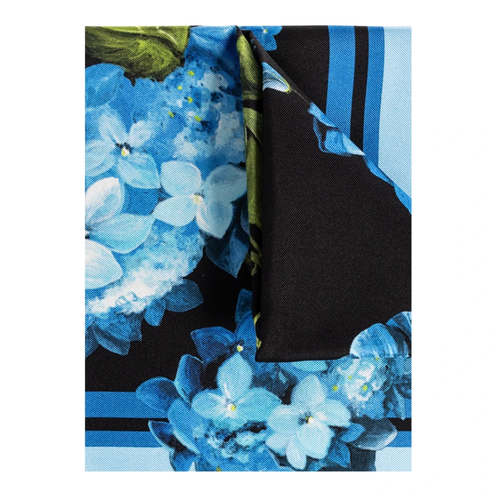 Dolce & Gabbana Zijden sjaal Blue Dames