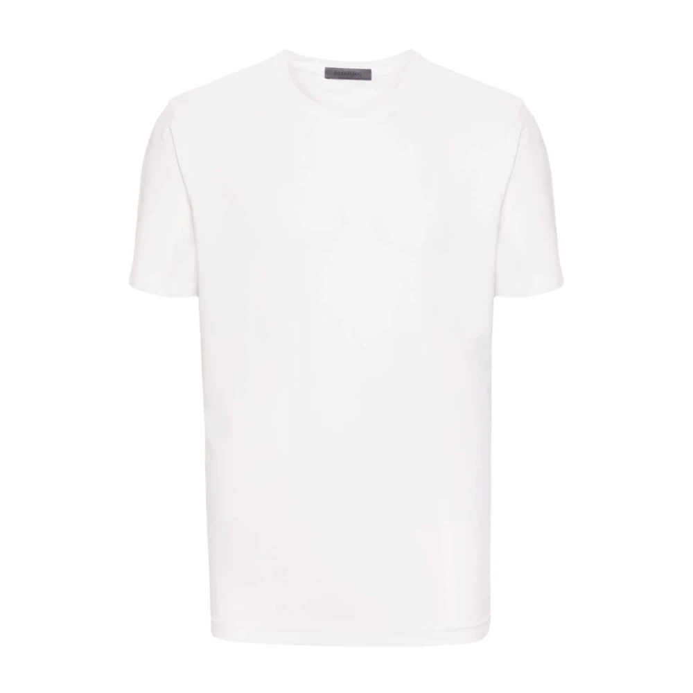 Corneliani Witte T-shirts en Polos White Heren
