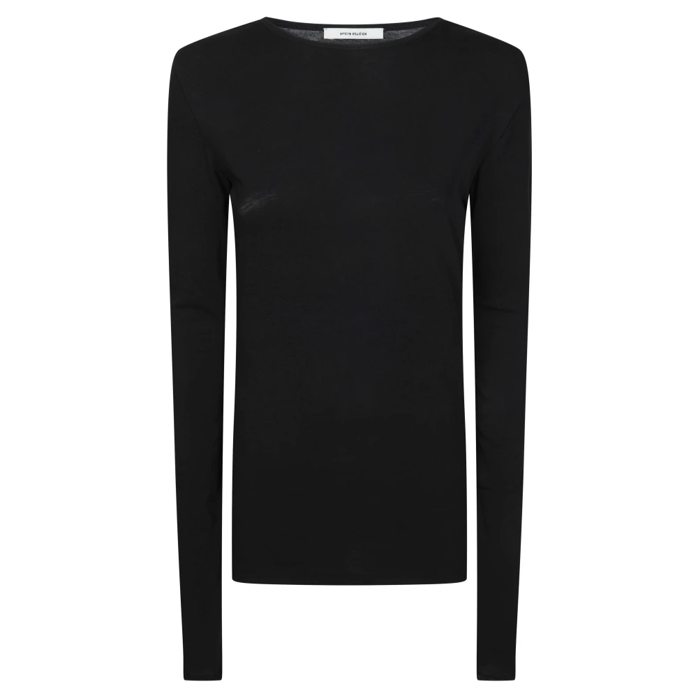 Entire Studios Donna Nero Top, L, New,