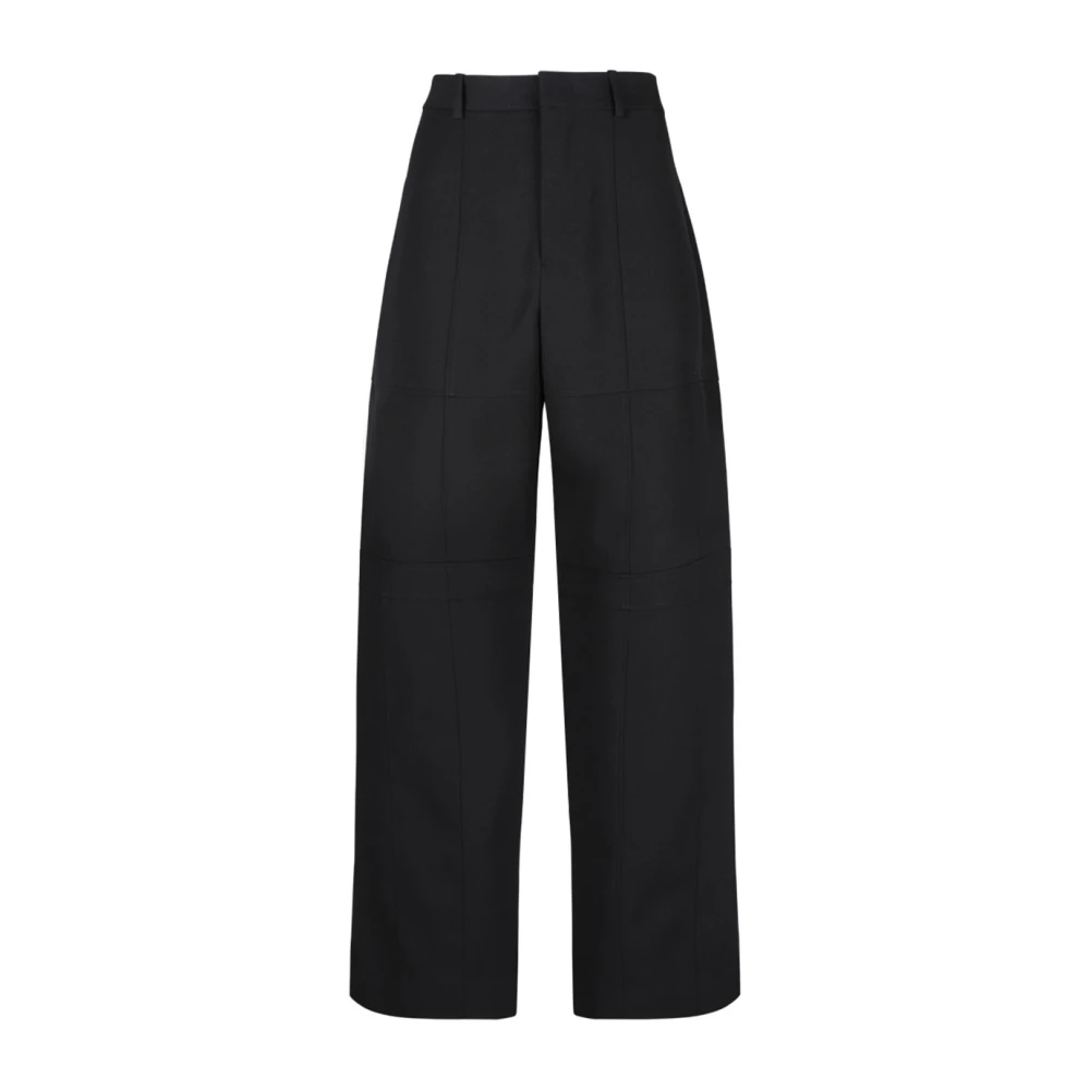 Jil Sander Zwarte Broek Black Heren