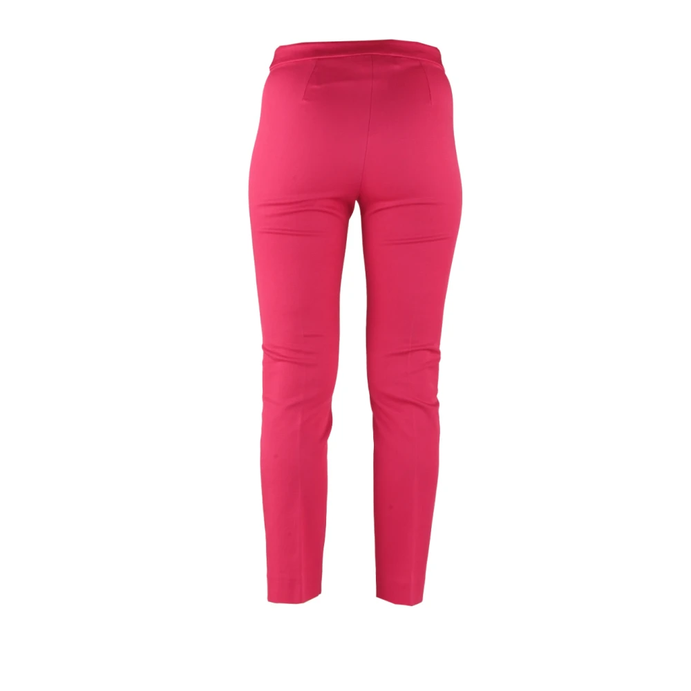 Pennyblack Slim Cigarette Broek in Stretch Faille Pink Dames