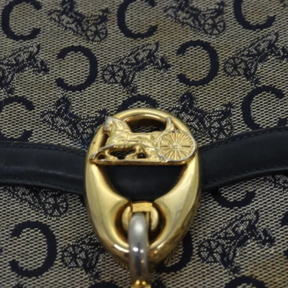 Celine Vintage Pre-owned Canvas celine-bags Blue Dames