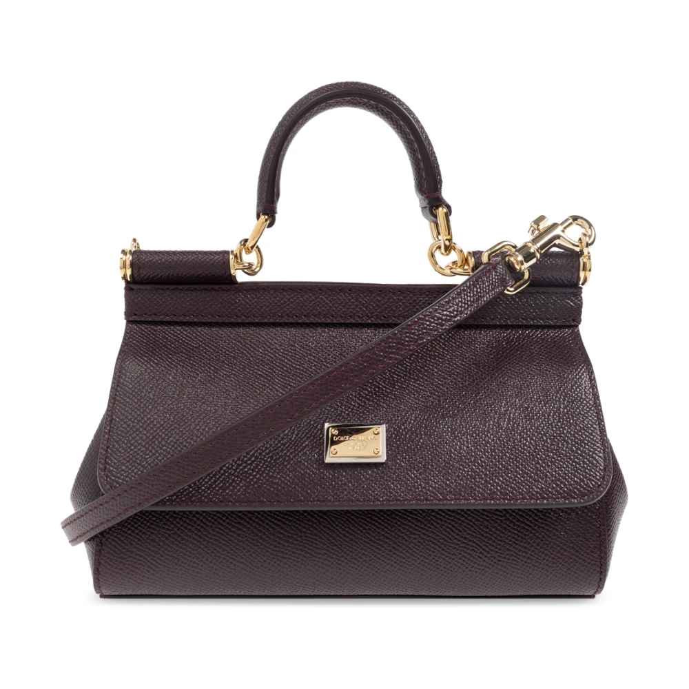 Dolce & Gabbana Handtas Sicily Klein Purple Dames