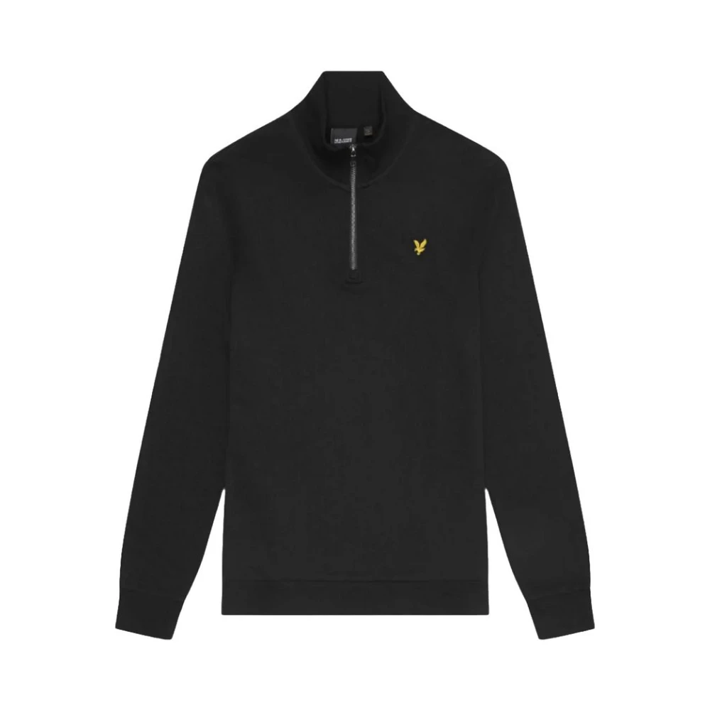 Lyle & Scott Uomo Nero - Zip-Through - Sweatshirts & Hoodies - Xl - Immagine 3