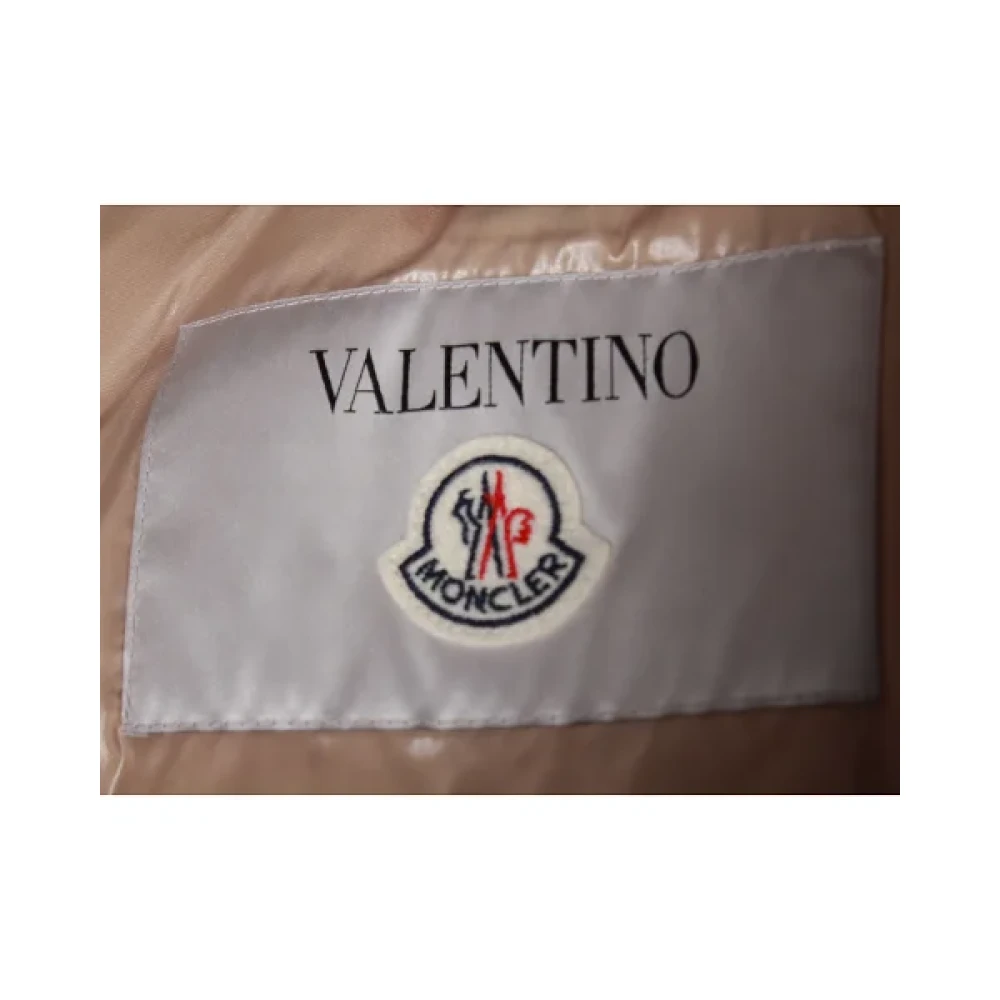 Valentino Vintage Pre-owned Polyester outerwear White Dames