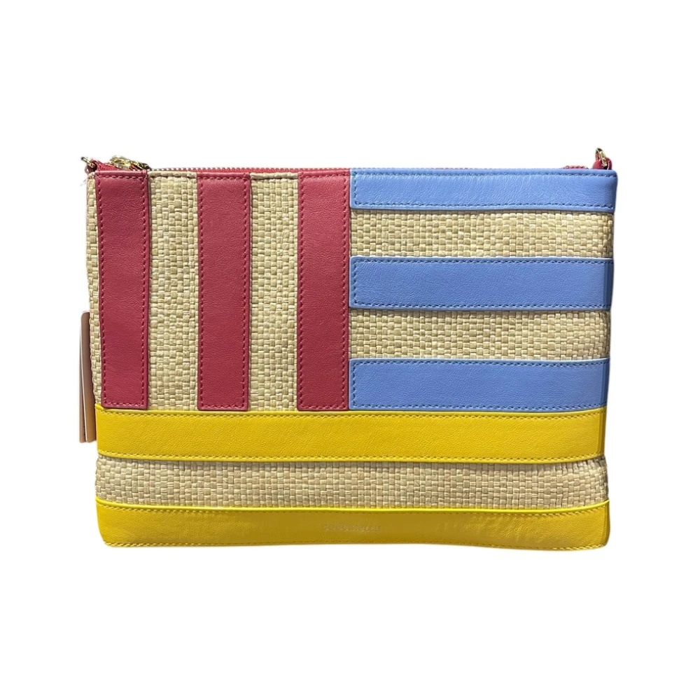 Coccinelle Multicolor Schoudertas Elegant Afneembare Band Multicolor Dames